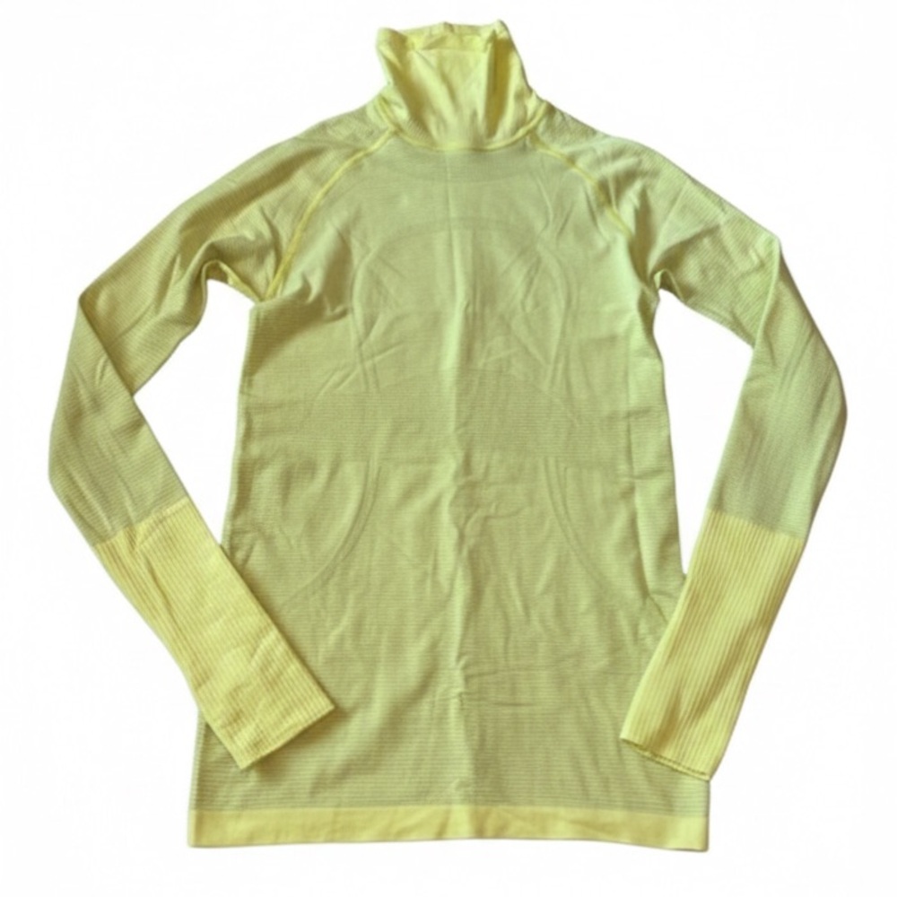 Lululemon Run: Swiftly Turtleneck in Clarity Yellow